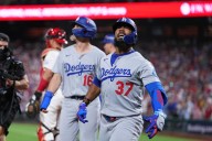Teoscar Hernandez’s homer sparks Dodgers past Phillies in NLDS opener