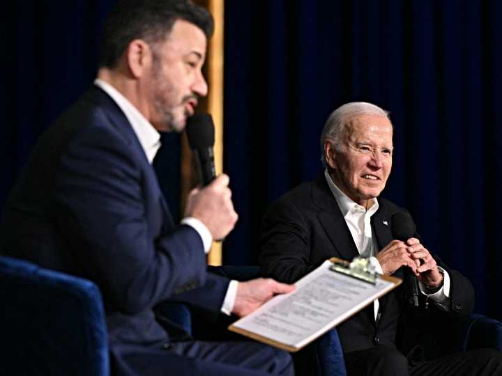 Fearful Biden Warns of ‘Dark Days’ Under Trump and Calls on Americans to Stand with Late Night Hosts