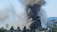 Fábrica de colchones se incendia en Ecatepec