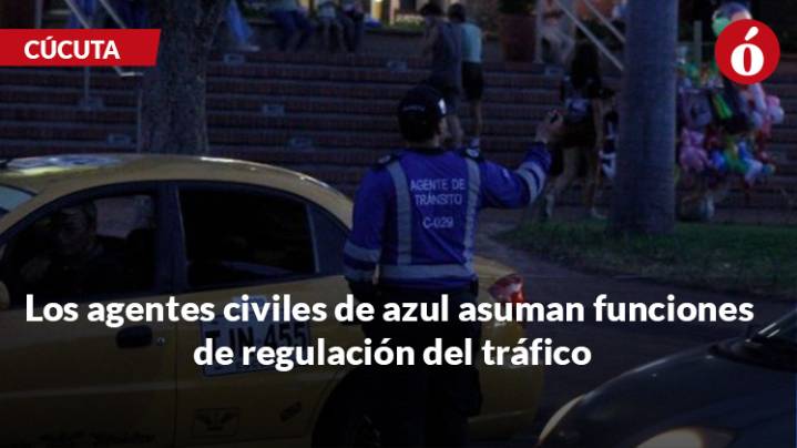 Agentes civiles de tránsito asumirían el control de la movilidad en Cúcuta a partir del 14 de octubre