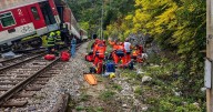 Slovakia train crash: Dozens injured near Roznava