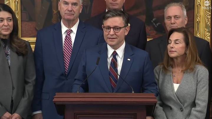 Speaker Mike Johnson says no 'path' for a 3rd Trump term