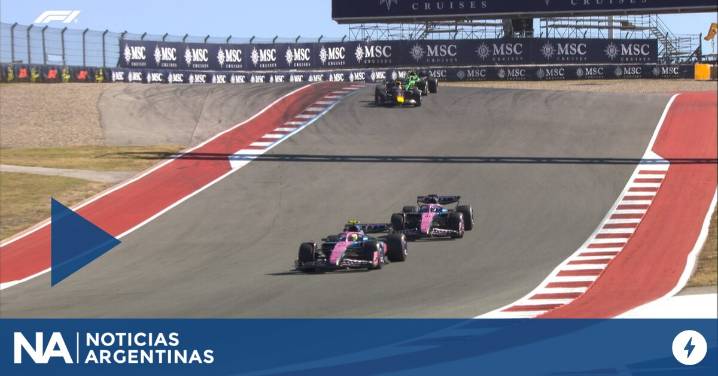Video: Franco Colapinto se rebeló con su equipo y le ganó a su compañero Pierre Gasley con una gran maniobra