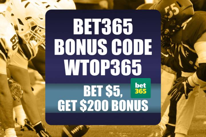 Bet365 Bonus Code WTOP365: Get $200 Bonus for CFB Week 8 Games