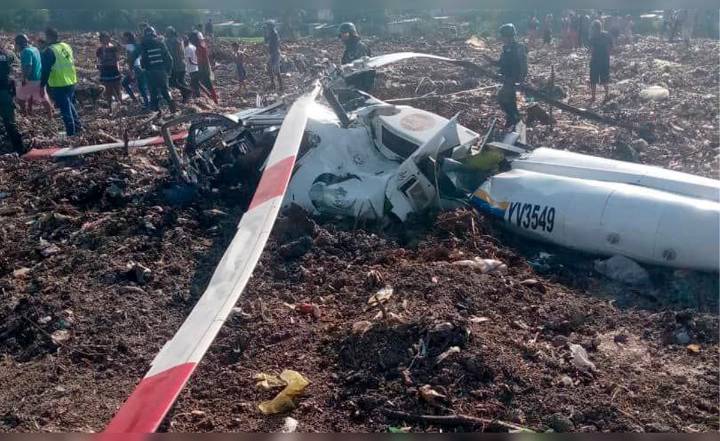 Helicóptero de la aviación venezolana se estrella en Aragua y deja dos militares fallecidos