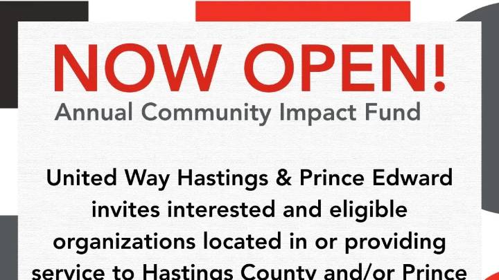 Applications for United Way funding now open