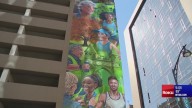 75-foot-long running mural unveiled in Hartford