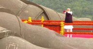 PM Modi pays floral tributes to Sardar Vallabhbhai Patel at Statue of Unity in Gujarat