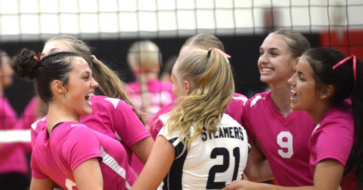 Fulton gets big NUIC South win over Eastland in Volley for the Cure match