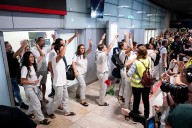 Activistas españoles liberados y duras críticas a Israel