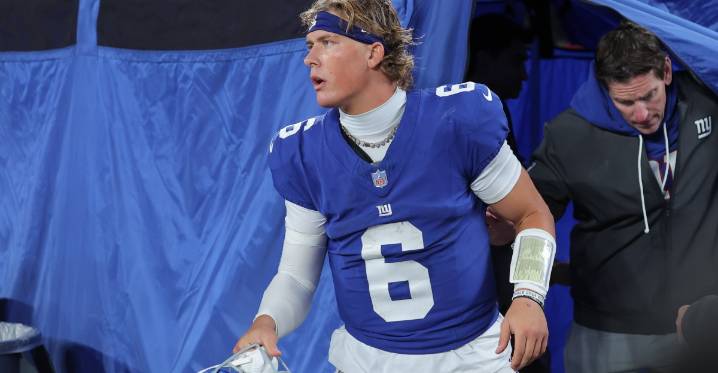 Giants, Brian Daboll and Cam Skattebo fined for concussion protocol violation