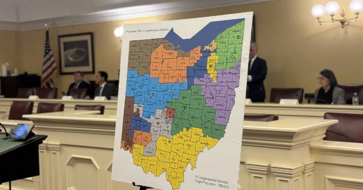 These are Ohio's new congressional districts