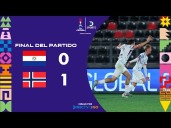 Paraguay vs. Noruega (0-1): resumen y gol del partido por Mundial Sub 20 