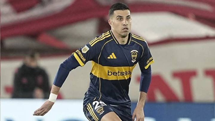 Preocupación en Boca: Rodrigo Battaglia podría perderse el partido ante Barracas Central