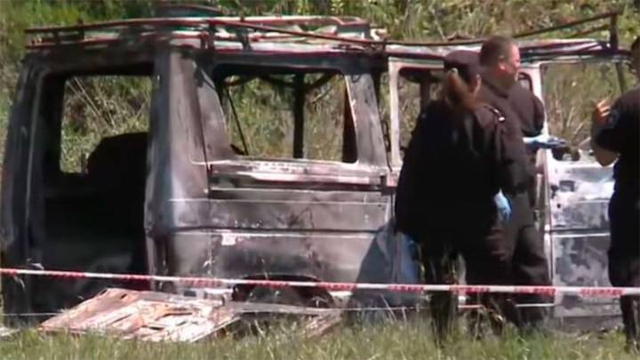 Santa Fe: encontraron una camioneta calcinada con restos humanos en su interior