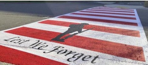 Veteran crosswalk to be installed before Remembrance Day