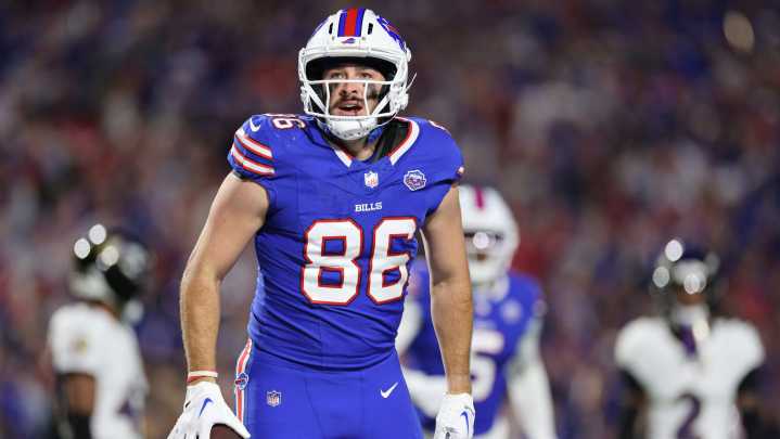 Is Dalton Kincaid playing today? Latest on Bills TE for Week 8