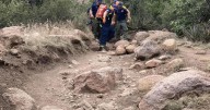 Dehydrated hiker spends day stranded in AZ heat. Then, someone hears her screams