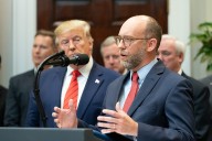 Trump boasts of meeting with Project 2025 architect to cut 'Democrat agencies'