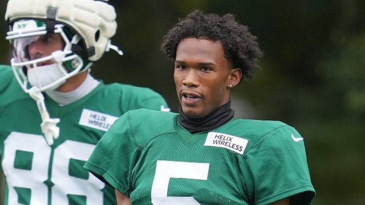 Jets' Garrett Wilson upset after poor first