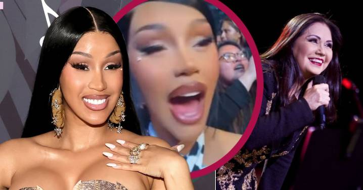 Cardi B sorprendió al corear, con perfecto español y gran pasión, “¿Quién como tú?” durante un concierto de Ana Gabriel