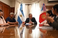 El jefe de Gabinete se reunió con referentes de la Organización de Trabajadores Excluidos