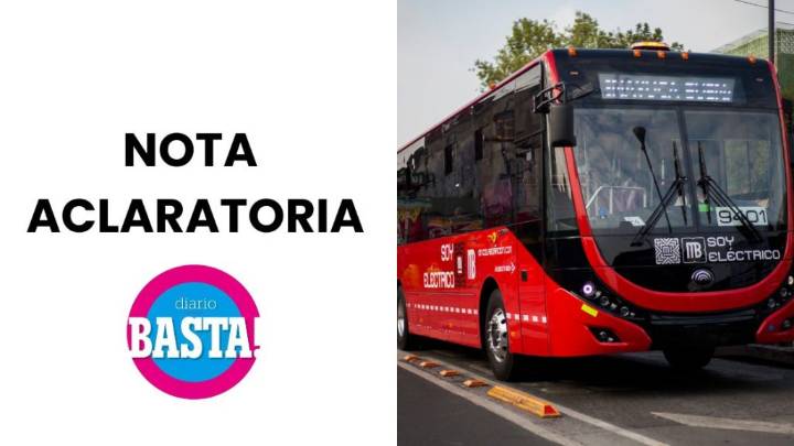 Nota aclaratoria – Metrobús medicamentos