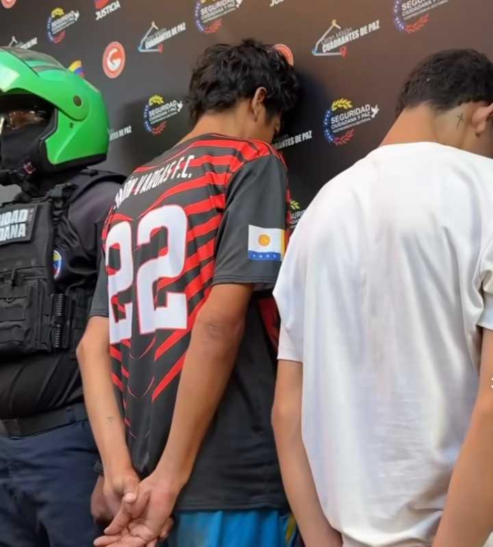 2 detenidos en despliegue policial