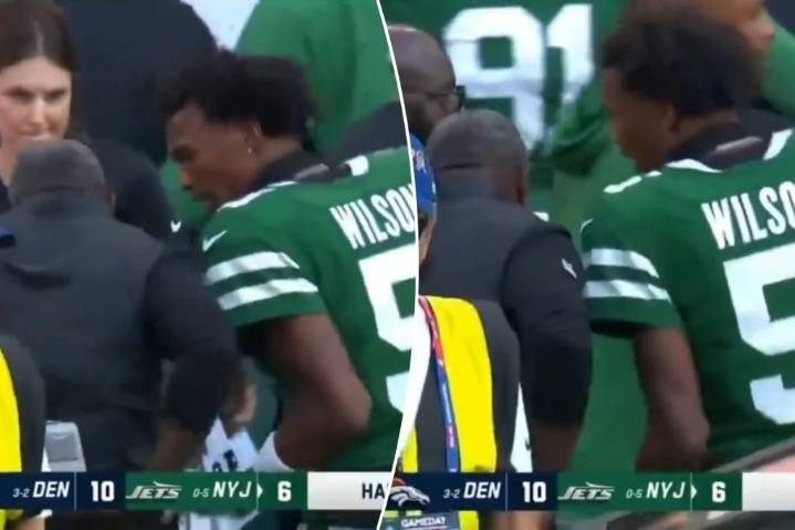 Garrett Wilson speaks out on sideline spat with Aaron Glenn