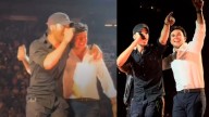 'Checo' Pérez comparte escenario con Enrique Iglesias en Guadalajara