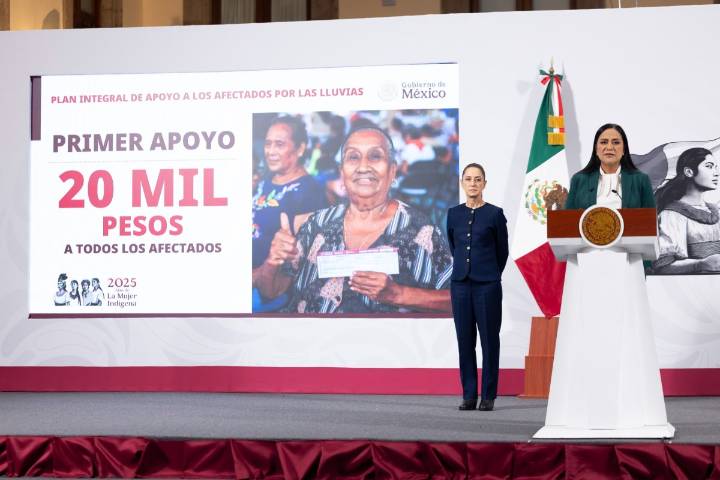 Claudia Sheinbaum presenta plan integral ante emergencia por lluvias en cinco estados