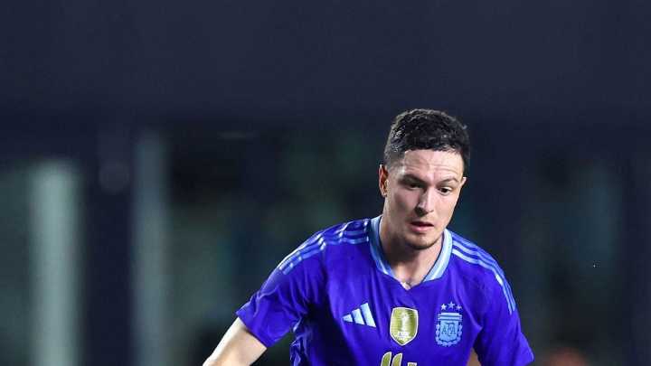 Aníbal Moreno tuvo su debut en la goleada de Argentina ante Puerto Rico