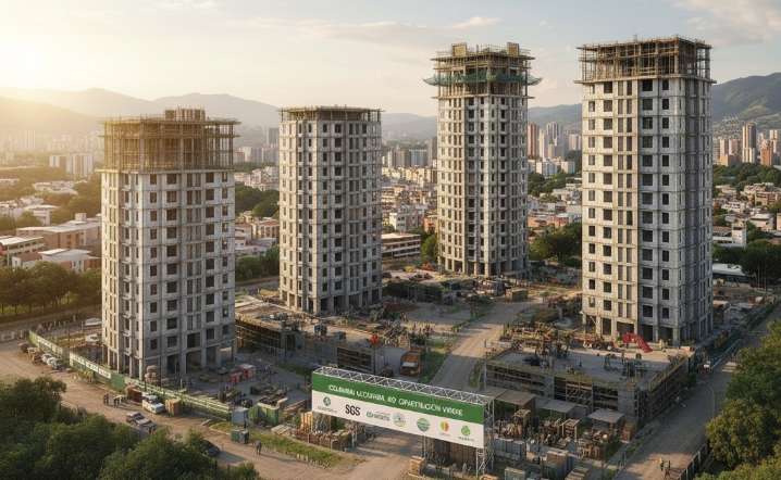 Colombia lidera la construcción verde: 70% de viviendas sostenibles son VIS