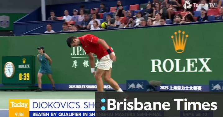 Djokovic stunned by world No.204