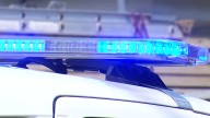 Alleged stolen vehicle chase ends in with crash and search in woods; Man arrested