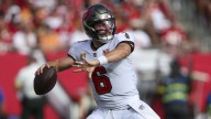 Take note of what Bucs quarterback Baker Mayfield isn’t doing