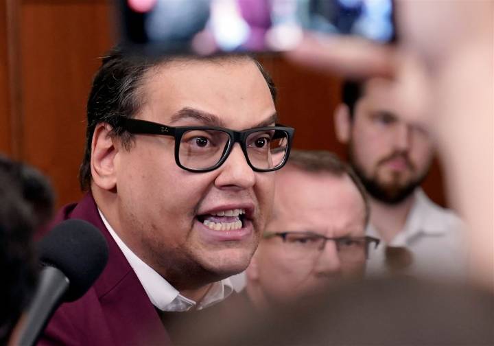 George Santos says he's humbled but dismisses 'pearl clutching' critics