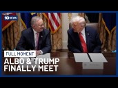 FULL MOMENT: Australia PM Anthony Albanese & US President Donald Trump White House Meeting