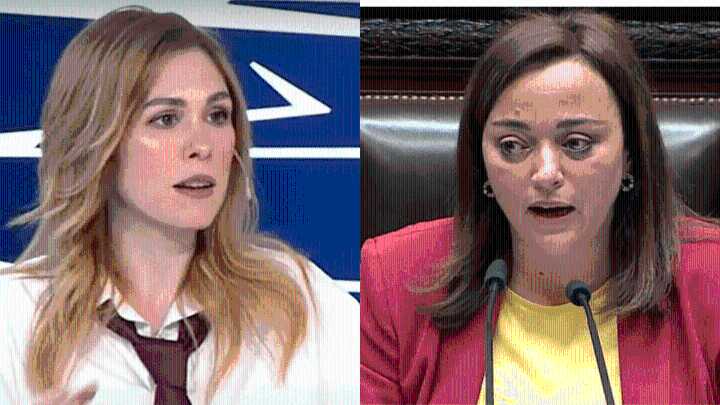 «Esto es insólito»: La tensa pelea entre Lilia Lemoine y Cecilia Moreau durante un debate del Congreso