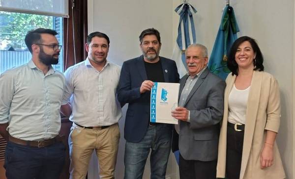 Patagones: el intendente Marino se reunió con el ministro Carlos Bianco