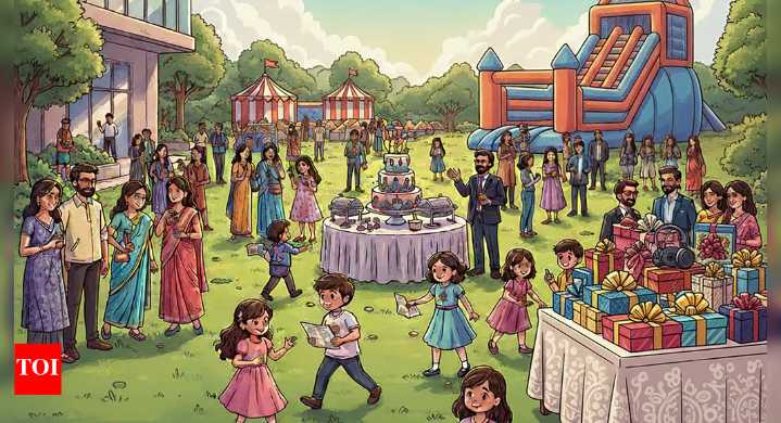 The big fat birthday race: How kiddie bashes became serious business