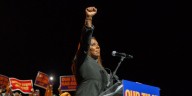 NY attorney general, facing fraud charges, strikes defiant tone at Mamdani rally