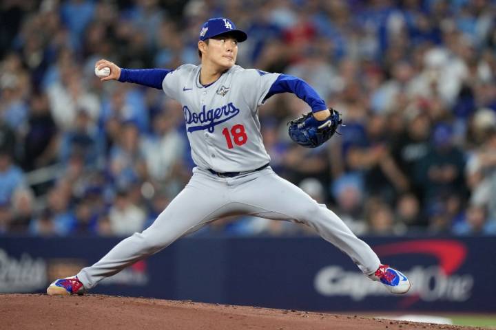 Yamamoto shines again as Dodgers take Game 2, 5-1; series shifts to L.A. tied 1
