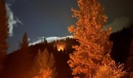 Despite Marked Snowfall, Labor Mtn. Fire Remains 30% Contained