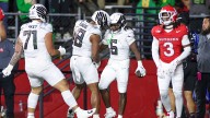 Oregon football taking it all out on Rutgers with eye