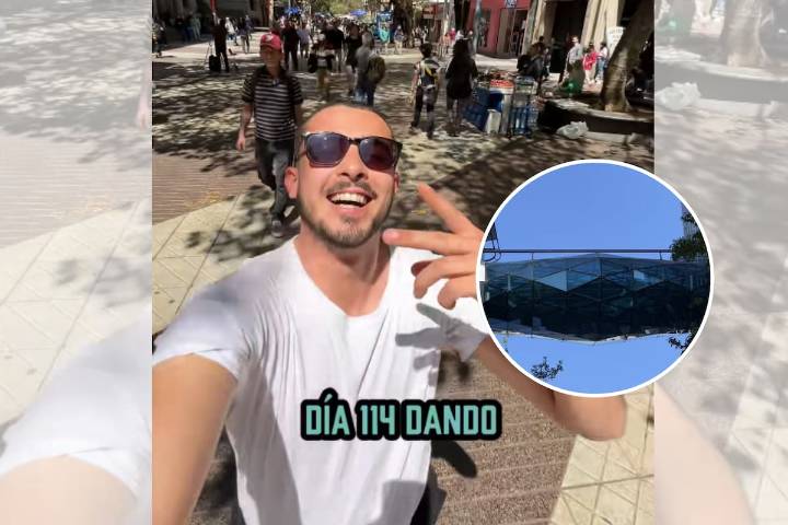 Mochilero español queda impactado con Chile: “De locos que tengan puentes antiterremotos”