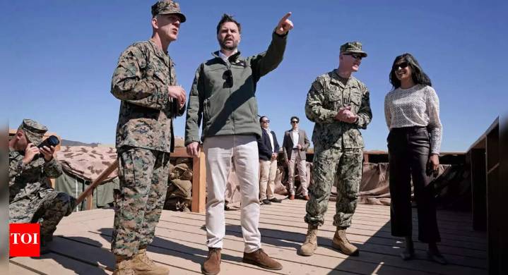 Inside JD Vance’s Marine past: From an Iraq recruit to flexing military power in California