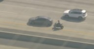 Motorcyclist wanted in connection with California deputy's killing is stopped by off