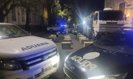 Causa contrabando: impresionante operativo en el Policía Federal para descargar lo secuestrado