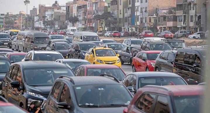 Tráfico vehicular en Lima alcanza nuevo récord: se convierte en el más alto de Latinoamérica
